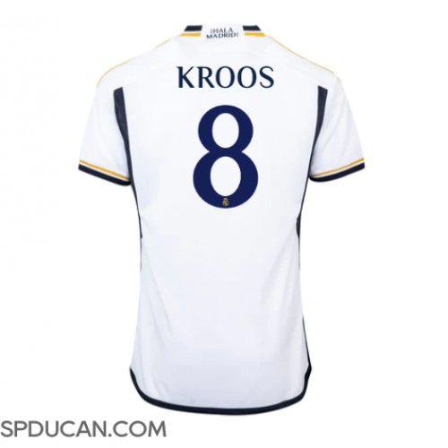 Muški Nogometni Dres Real Madrid Toni Kroos #8 Domaci 2023-24 Kratak Rukav